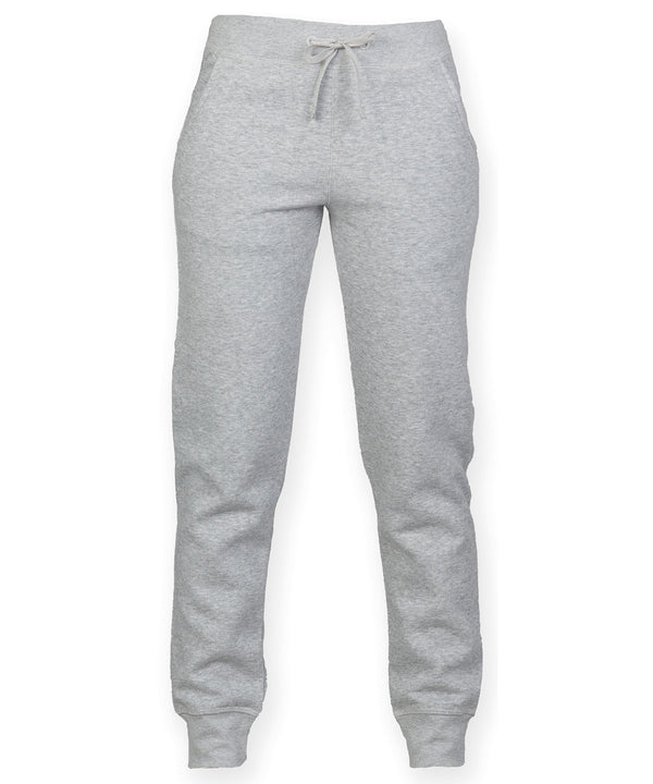 SF Women's Slim Cuffed Joggers - Heather Grey