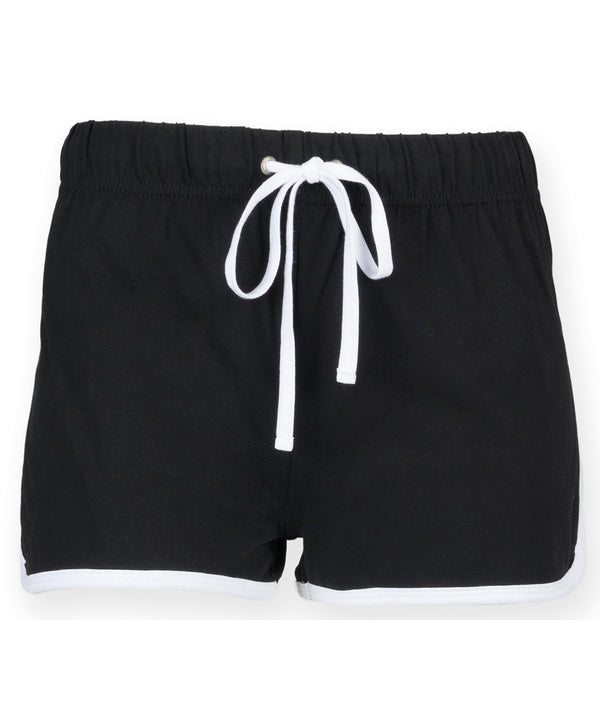 SF Kids Retro Shorts - Black/White