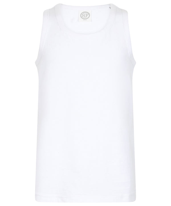 Kids Feel-good Stretch Vest - White