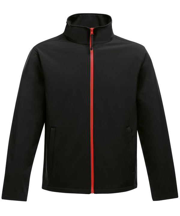 Regatta Ablaze Printable Softshell - Black/Classic Red