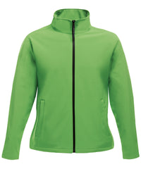 Regatta Women's Ablaze Printable Softshell - Extreme Green/Black