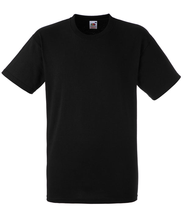 Fruit of the Loom Heavy Cotton T - Black*