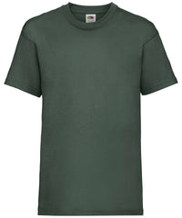 Fruit of the Loom Kids Valueweight T - Bottle Green