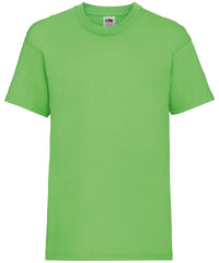 Fruit of the Loom Kids Valueweight T - Lime