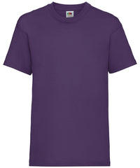 Fruit of the Loom Kids Valueweight T - Purple