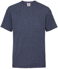 Fruit of the Loom Kids Valueweight T - Vintage Heather Navy