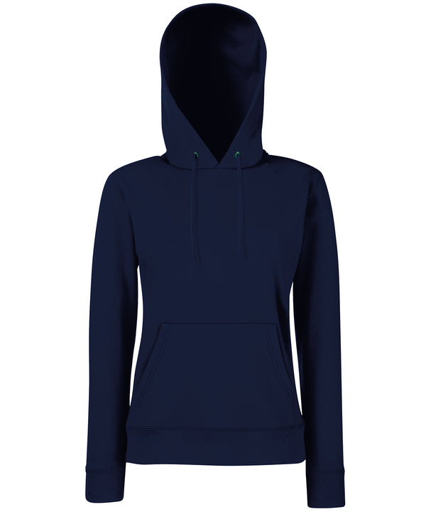 Fruit of the Loom Women's Classic 80/20 Hooded Sweatshirt - Deep Navy