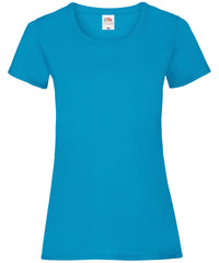 Fruit of the Loom Women's Valueweight T - Azure Blue