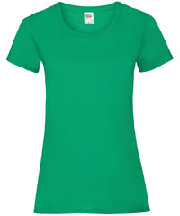 Fruit of the Loom Women's Valueweight T - Kelly Green