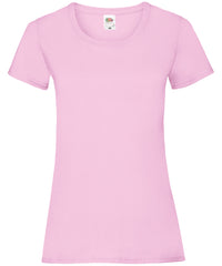 Fruit of the Loom Women's Valueweight T - Light Pink