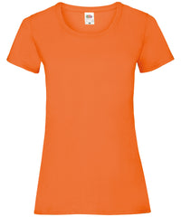 Fruit of the Loom Women's Valueweight T - Orange