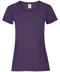 Fruit of the Loom Women's Valueweight T - Purple