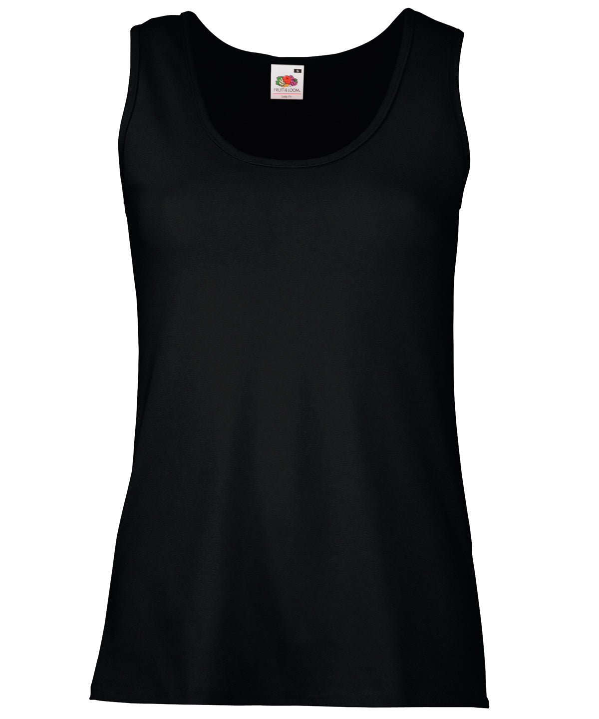Fruit of the Loom Women's Valueweight Vest - Black