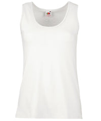Fruit of the Loom Women's Valueweight Vest - White