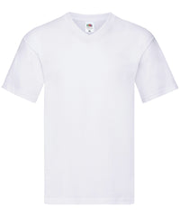 Fruit of the Loom Original V-neck T - White*