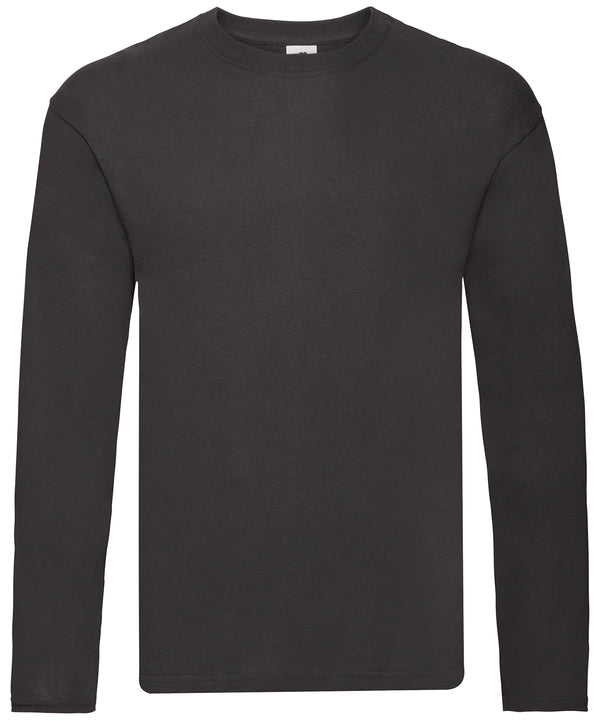 Fruit of the Loom Original Long Sleeve T - Black*