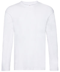 Fruit of the Loom Original Long Sleeve T - White*