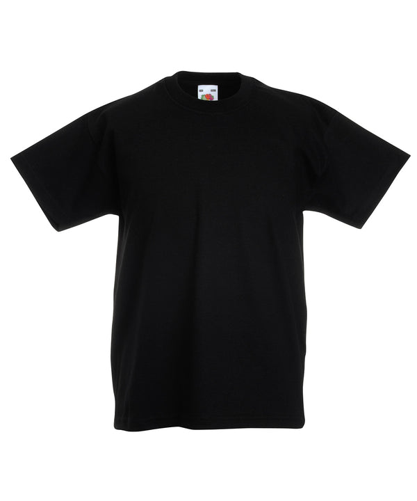 Fruit of the Loom Kids Original T - Black