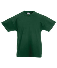 Fruit of the Loom Kids Original T - Bottle Green