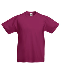 Fruit of the Loom Kids Original T - Burgundy