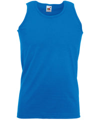 Fruit of the Loom Valueweight Athletic Vest - Royal Blue