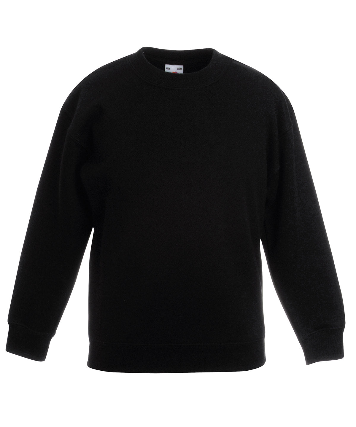 Fruit of the Loom Kids Classic Set-in Sweatshirt - Black