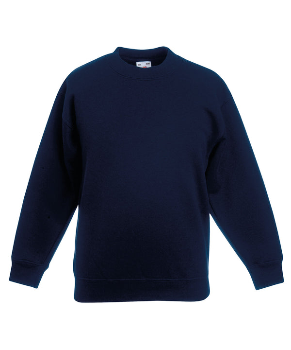 Fruit of the Loom Kids Classic Set-in Sweatshirt - Deep Navy