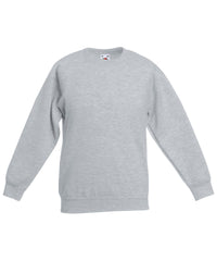 Fruit of the Loom Kids Classic Set-in Sweatshirt - Heather Grey