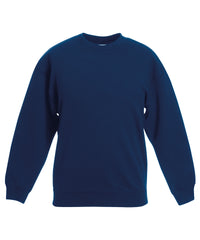 Fruit of the Loom Kids Classic Set-in Sweatshirt - Navy