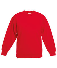 Fruit of the Loom Kids Classic Set-in Sweatshirt - Red