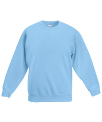 Fruit of the Loom Kids Classic Set-in Sweatshirt - Sky Blue