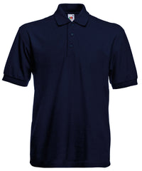 Fruit of the Loom Heavyweight 65/35 Polo - Deep Navy