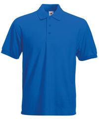 Fruit of the Loom Heavyweight 65/35 Polo - Royal Blue