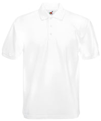 Fruit of the Loom Heavyweight 65/35 Polo - White*