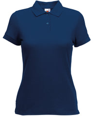 Fruit of the Loom Women's 65/35 Polo - Navy