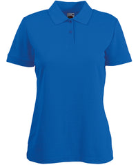Fruit of the Loom Women's 65/35 Polo - Royal Blue