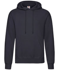 Fruit of the Loom Classic 80/20 Hooded Sweatshirt - Deep Navy*†△