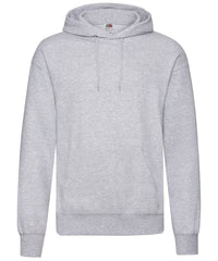 Fruit of the Loom Classic 80/20 Hooded Sweatshirt - Heather Grey*†△