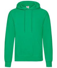 Fruit of the Loom Classic 80/20 Hooded Sweatshirt - Kelly Green
