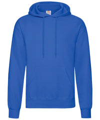 Fruit of the Loom Classic 80/20 Hooded Sweatshirt - Royal Blue*