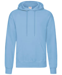 Fruit of the Loom Classic 80/20 Hooded Sweatshirt - Sky Blue