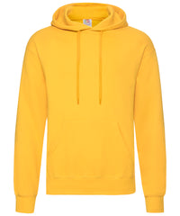 Fruit of the Loom Classic 80/20 Hooded Sweatshirt - Sunflower