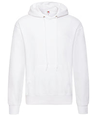 Fruit of the Loom Classic 80/20 Hooded Sweatshirt - White*†