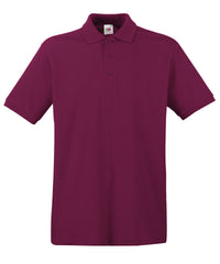 Fruit of the Loom Premium Polo - Burgundy