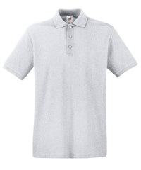 Fruit of the Loom Premium Polo - Heather Grey