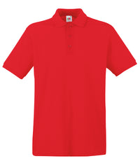Fruit of the Loom Premium Polo - Red