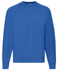 Fruit of the Loom Classic 80/20 Raglan Sweatshirt - Royal Blue