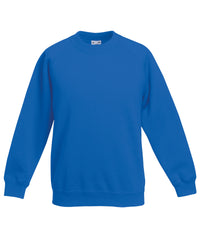 Fruit of the Loom Kids Classic Raglan Sweatshirt - Royal Blue