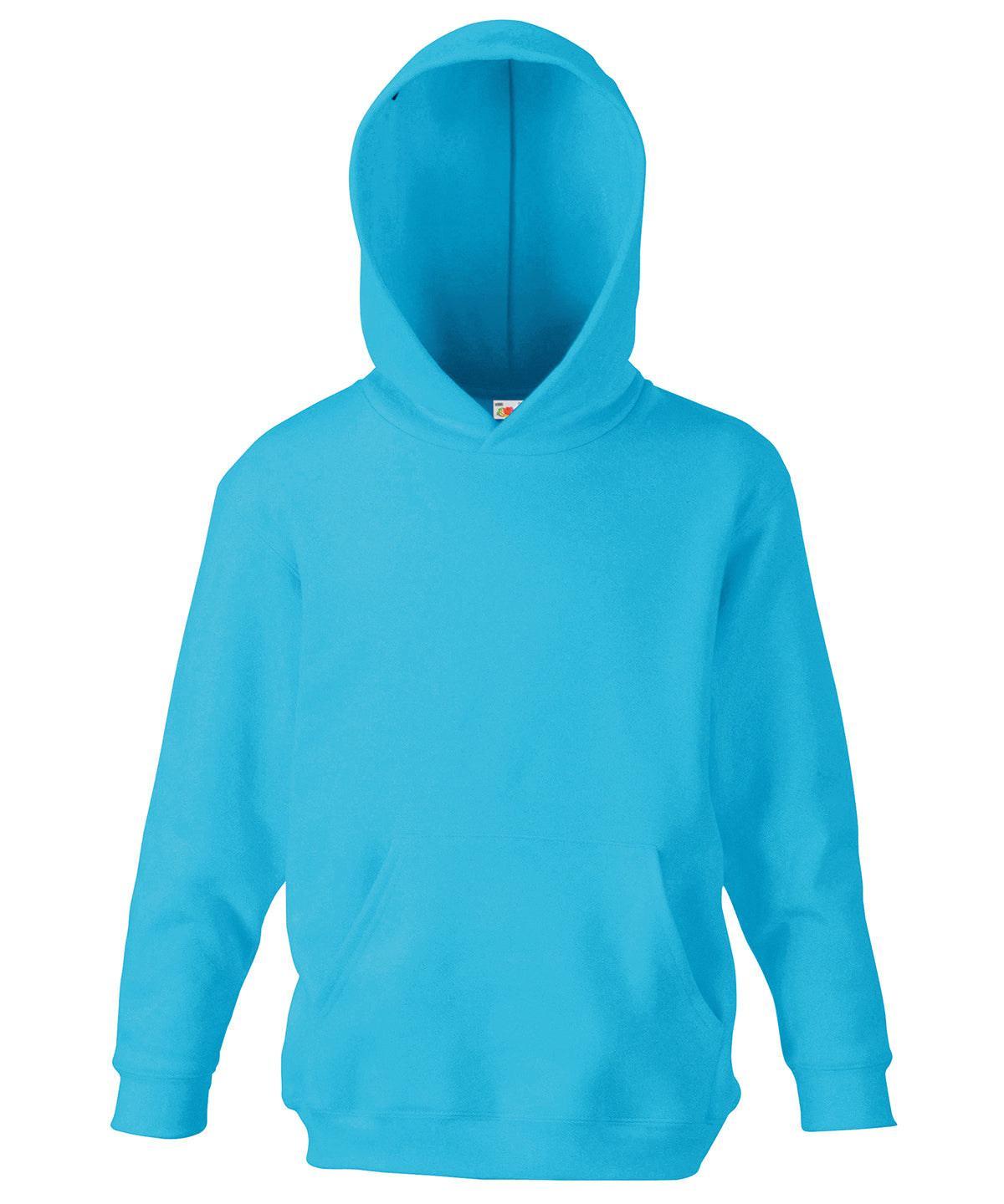 Fruit of the Loom Kids Classic Hooded Sweatshirt - Azure Blue