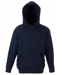 Fruit of the Loom Kids Classic Hooded Sweatshirt - Deep Navy